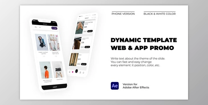 Download Dynamic Phone App Promo (Videohive 25293649) - AE Project
