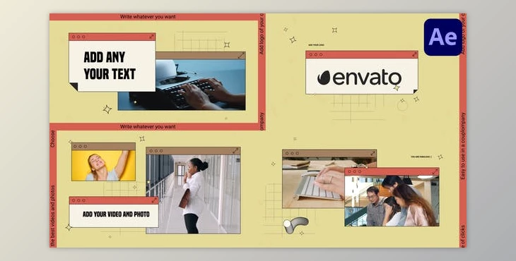 Download Retro Windows Slideshow for After Effects (Videohive 37627481) - AE Project