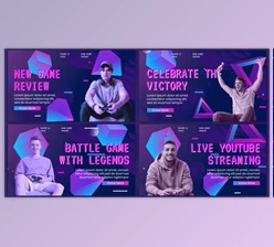 Download Gaming Technology Slideshow (Videohive 37910091) - AE Project