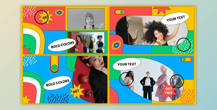 Download Bold Color Graphic Opener (Videohive 37915372) - AE Project