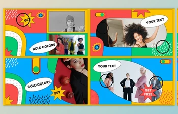 Download Bold <span class='badge badge-warning'>Color</span> Graphic Opener (Videohive 37915372) - AE Project
