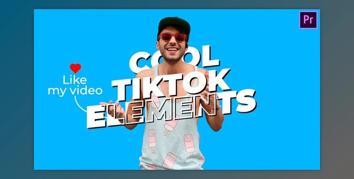Download Cool TikTok Elements (Videohive 37943169) - PR Project