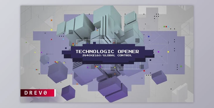 Download Technologic Opener (Videohive 37961662) - AE Project