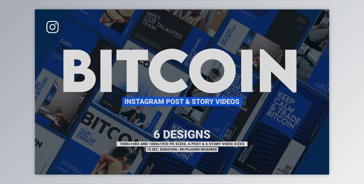Download Bitcoin Promotion Instagram (VideoHive 38029503) - AE Project