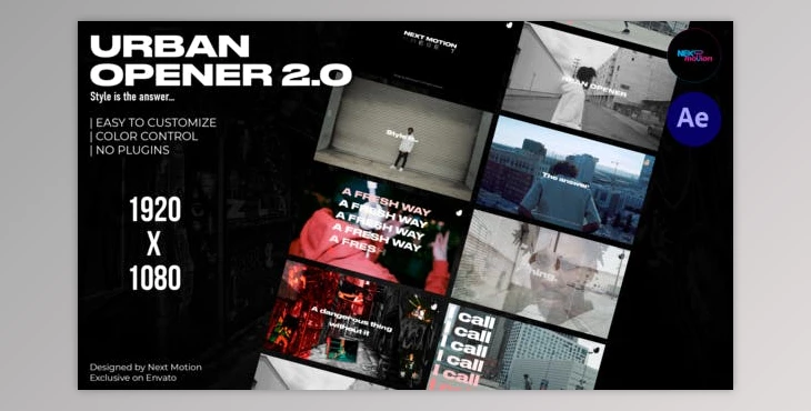Download Urban Opener 2.0 (Videohive 38023463) - AE Project