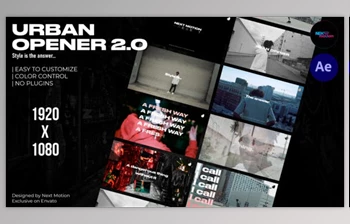 Download <span class='badge badge-warning'>Urban</span> Opener 2.0 (Videohive 38023463) - AE Project