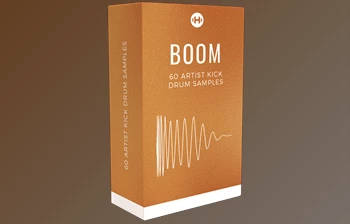 Download Hyperbits <span class='badge badge-warning'>Boom</span> 60 Artist Kick Drum Samples WAV