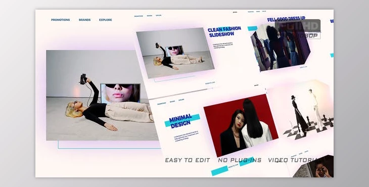 Download Clean Fashion Slideshow (Videohive 33234390) - AE Project