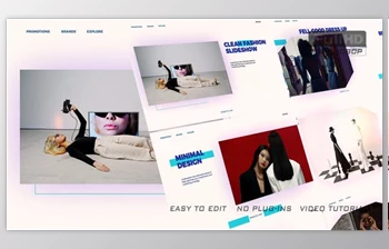 Download <span class='badge badge-warning'>Clean</span> Fashion Slideshow (Videohive 33234390) - AE Project