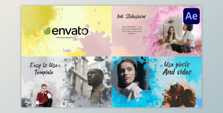 Download Ink Slideshow for After Effects (Videohive 38033378) - AE Project