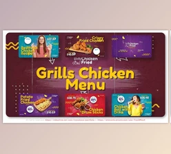 Download Grill Chicken Menu Combo Promo (Videohive 38075725) - AE Project
