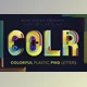 Download Colorful Plastic – 3D Lettering CreativeMarket - 7079811