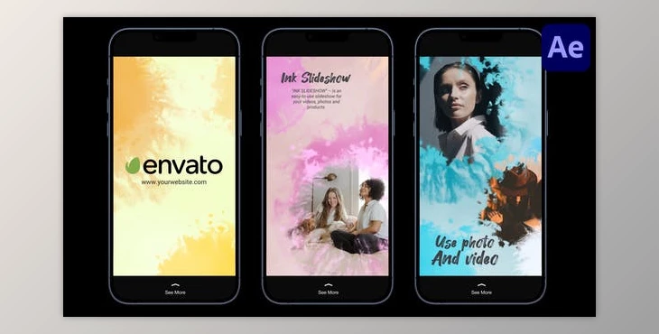 Download Ink Stories for After Effects (Videohive 38048261) - AE Project