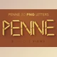 Download Penne Pasta – 3D Lettering CreativeMarket - 7198847