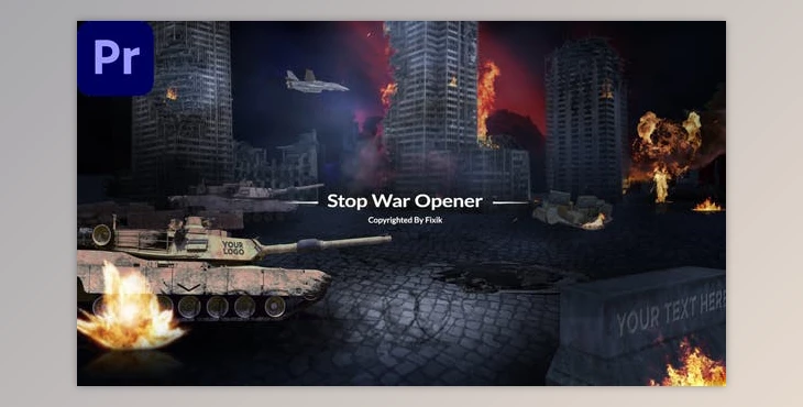 Download Stop War Opener | Premiere Pro (VideoHive 37736998) - PR Project