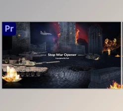 Download Stop War Opener | Premiere Pro (VideoHive 37736998) - PR Project