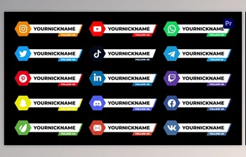 Download Social <span class='badge badge-warning'>Media</span> Lower Thirds Premiere Pro (VideoHive 37657352)
