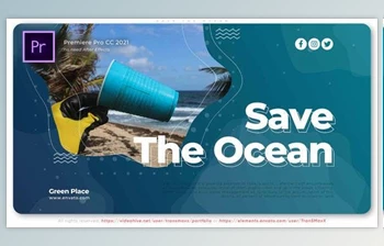 Download Save The <span class='badge badge-warning'>Ocean</span> (VideoHive 37799907)