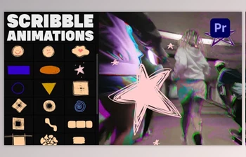 Download Scribble Elements And <span class='badge badge-warning'>Transitions</span> for Premiere Pro (VideoHive 37893166)