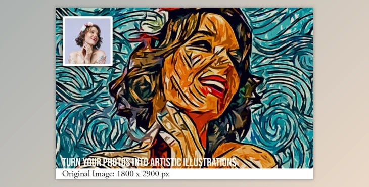 Download PRISMA Photo to Illustration Action for Photoshop