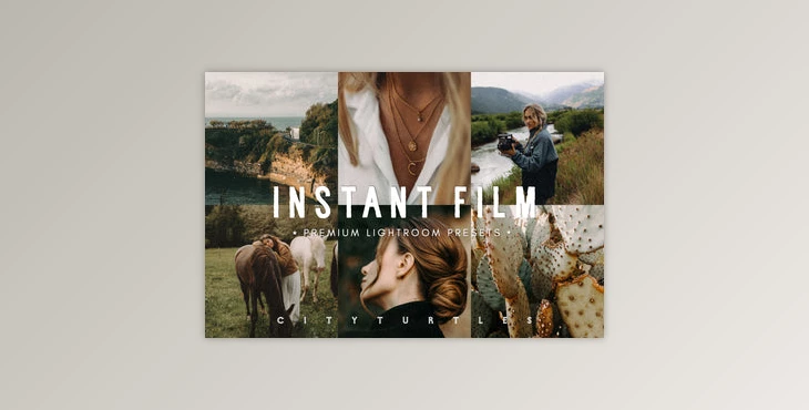 Download INSTANT FILM Retro Grain Lightroom Presets