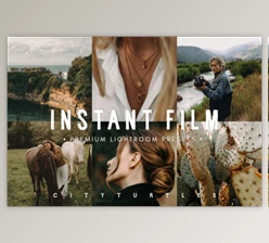 Download INSTANT FILM Retro Grain Lightroom Presets