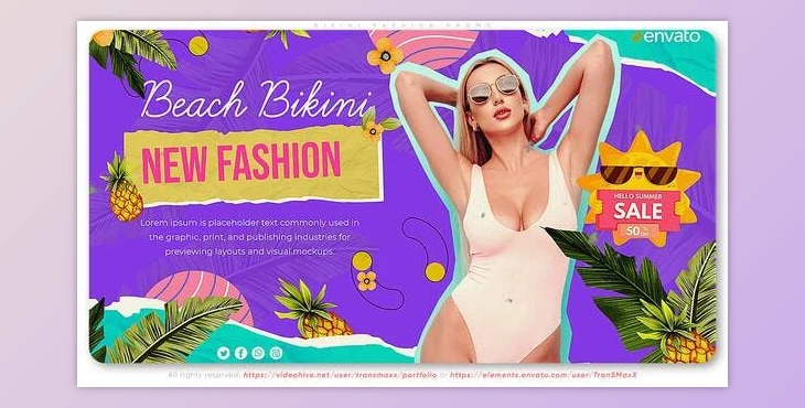 Download Bikini Fashion Promo (Videohive 38118938) - AE Project