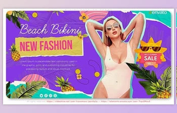 Download <span class='badge badge-warning'>Bikini</span> Fashion Promo (Videohive 38118938) - AE Project