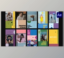 Download Colorful Bright Stories for After Effects (Videohive 37982561) - AE Project