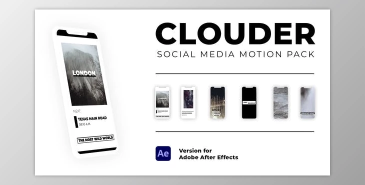 Download Clouder – Motion Pack for Social Media (Videohive 25254988) - AE Project