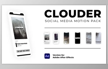 Download Clouder – <span class='badge badge-warning'>Motion</span> Pack for Social Media (Videohive 25254988) - AE Project