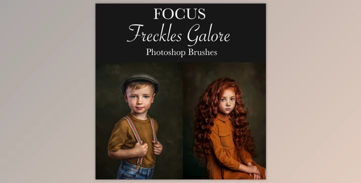 Download Focus with CA Neil – Freckles Galore Photoshop Brushes