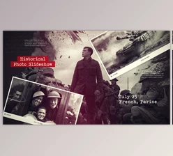 Download History Slideshow / Old Memories / Retro Photo Album (Videohive 38103609) - AE Project