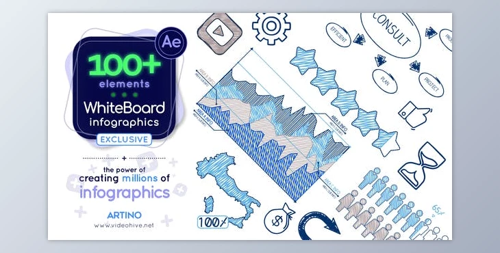 Download Whiteboard Infographic (Videohive 35615270) - AE Project