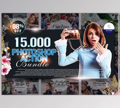 Download Inkydeals 15000+ Photoshop Actions Bundle