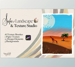 Download Safari Landscape & Texture Studio CreativeMarket - 6251925