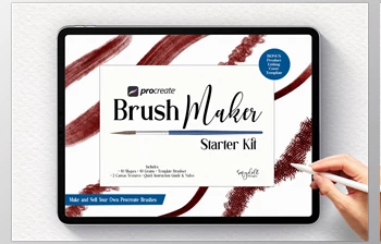 Download Procreate BrushMaker Starter <span class='badge badge-warning'>Kit</span> CreativeMarket - 7221193