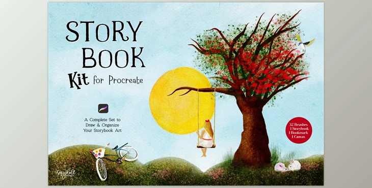 Download Storybook Kit for Procreate CreativeMarket - 7221233