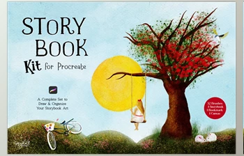 Download Storybook <span class='badge badge-warning'>Kit</span> for Procreate CreativeMarket - 7221233