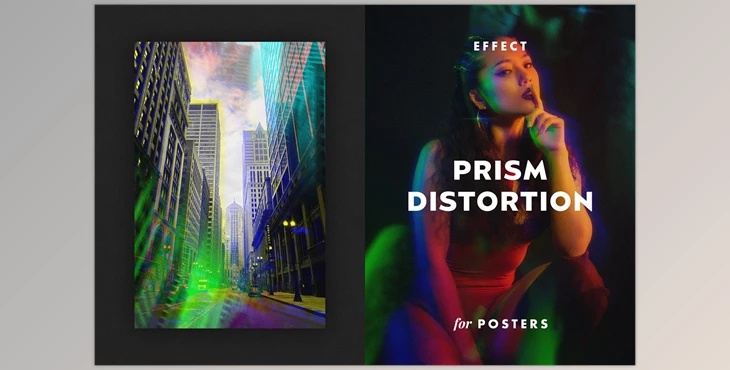 Download Prism Distortion Effect for Posters CreativeMarket - 7117532