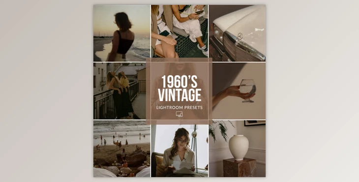 Download 1960’s VINTAGE LIGHTROOM PRESETS (MOBILE + DESKTOP)