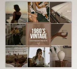 Download 1960’s VINTAGE LIGHTROOM PRESETS (MOBILE + DESKTOP)