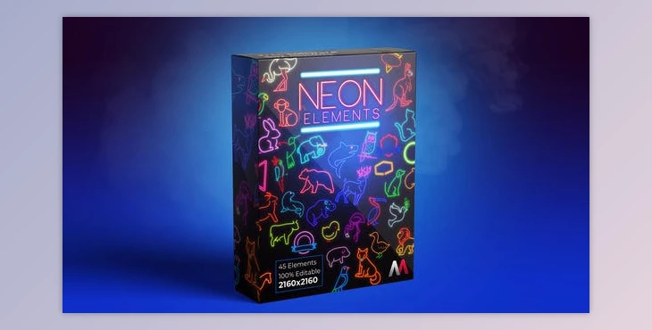 Download Neon Elements | Animals (Videohive 37575151) - AE Project