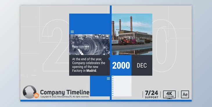 Download Company Timeline (Videohive 38009802) - AE Project