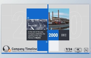 Download <span class='badge badge-warning'>Company</span> Timeline (Videohive 38009802) - AE Project