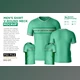 Download T-Shirt Round V-Neck Mockup CreativeMarket - 7250116