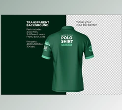 Download Polo T-Shirt Mockup CreativeMarket - 7252278