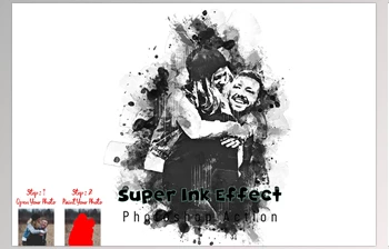 Download <span class='badge badge-warning'>Super</span> Ink Effect Photoshop Action CreativeMarket - 7279554