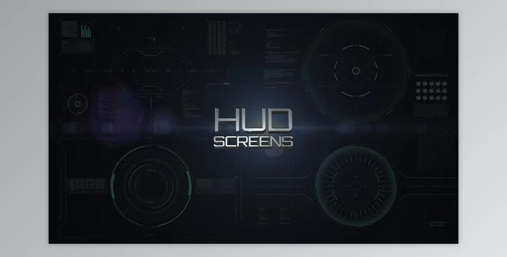 Download HUD Screens (Videohive 38130495) - AE Project