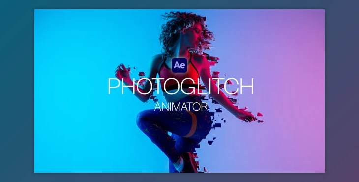 Download PhotoGlitch Animator (Videohive 36974100) - AE Project